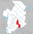 Rivière-Rouge Quebec location diagram