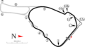 Road Atlanta club circuit map