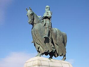Robert the Bruce statue, Bannockburn - geograph.org.uk - 1538090