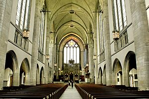 Rockefeller Chapel - Interior View , University of Chicago Campus