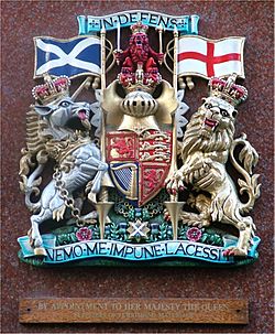 Royal Warrant - Jenners in Edinburgh - 2004-10-22