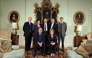 Scottish Cabinet at Bute House, June 2007 (2)