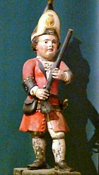 Scottish soldier figure, c.1720