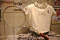 Seles outfit and racket