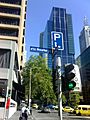 Southern cross east tower from little bourke st and exhibition st