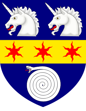St Hilda's College, Oxford arms.svg