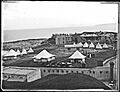 Tents at Fort Scratchley, Newcastle, NSW, 4 April 1903