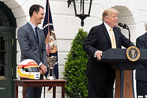 The 2018 NASCAR Cup Series Champion Joey Logano Visits the White House (46960610304)