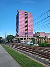 The Arlington viewed from the Rail Trail Early May 2024.jpg