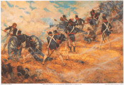 The Final Stand at Bladensburg, Maryland, 24 August 1814