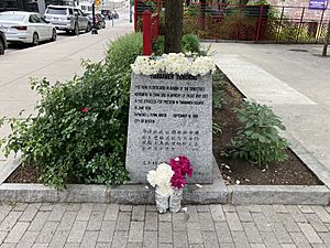 Tiananmen Memorial at Boston Chinatown 02