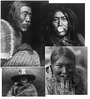 Tlingit piercings