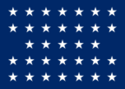 US Naval Jack 33 stars.svg