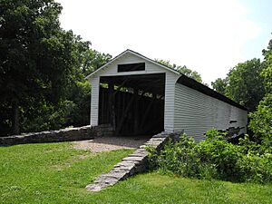 Union Covered Bridge SHS from northeast 1