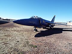 Valle-Museum-Planes of Fame Air Museum-1957-Blue Angel Grumman-Serial F11F-1