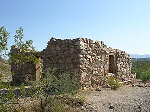 Victoria Mine stone building NPS