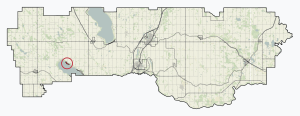 Location in Lacombe County