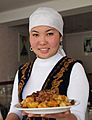 A Kyrgyz woman