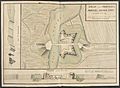 A Plan and Profiles of Portsea Bridge Fort as Erected Anno 1747