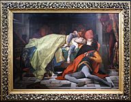Alexandre cabanel, morte di francesca da rimini e paolo malatesta, 1870