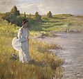 An Afternoon Stroll by William Merritt Chase, San Diego Museum of Art