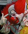 Andy Amyx as Bozo (cropped)