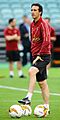 Arsenal players training before 2019 UEFA Europa League final 17
