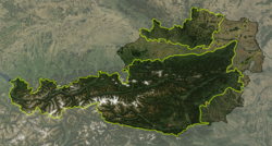 Austria satellite Grosslandschaften markerstyle