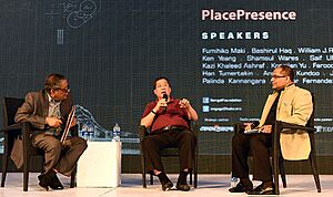 Bashirul Haq and Ken Yeang