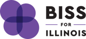 Biss For Illinois 2017 campaign logo
