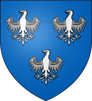 Blason ville fr Villelongue-d'Aude (Aude)
