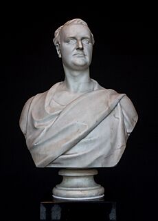 Bust of Sir Redmond Barry, State Library of Victoria, Melbourne, 2017-10-29