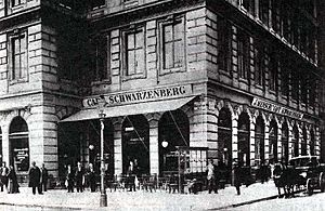 Cafe Schwarzenberg Vienna-bef 1900