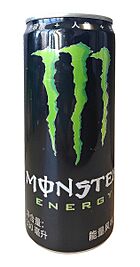 Can of Monster Energy drink sold in China (0.33 l), on white background.jpg