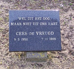 Cees de Vreugd2 Begraafplaats Duinrust 3 maart 2010