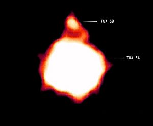 Chandra X-ray Observatory image of the brown dwarf TWA 5B