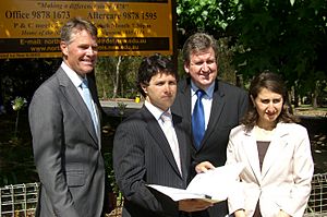 Dominello with coalition leadership