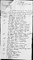 Dr. Samuel R. Travette to Stephen Cassin, 29 Oct 1822, re Yellow fever out break, with list of sick and dead on USS Peacock, page 1