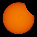 Eclipse 21-8-2017 (C1 with Sun Spots) 1