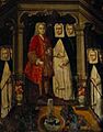 Encontro de D. João II com Santa Joana - Manuel Ferreira e Sousa