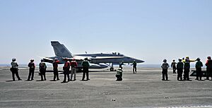FA-18C Fighter Iraq Airstrikes August 7 2014.JPG