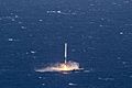 Falcon 9 first stage landing on Droneship