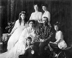 Family Nicholas II of Russia ca. 1914