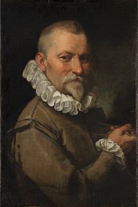 Federico Zuccari, Ritratto di Domenico Fontana