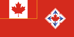 Flag of the Canadian Army (1968–1998)