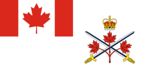 Flag of the Canadian Army (2013–2016)