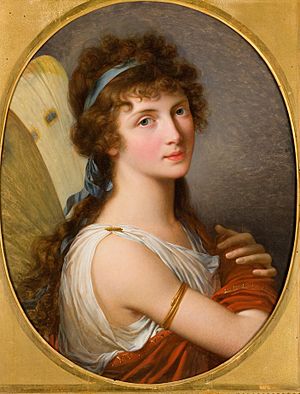 François-Xavier Fabre - Portrait of Lady Charlemont as Psyche MU FABRE 6295 PE 825 1 65 L