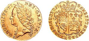George II half guinea 692175