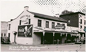 Green Palm Restaurant Building Romney WV