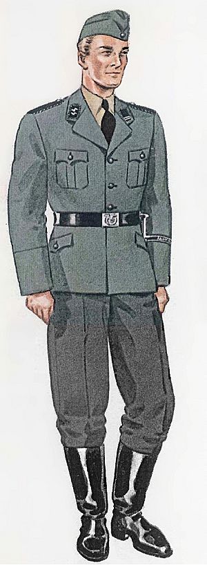 Grey SS uniform